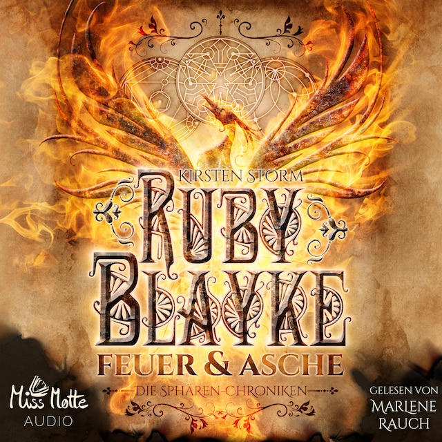 Bogomslag for Ruby Blayke: Feuer und Asche (Die Sphären-Chroniken 1)