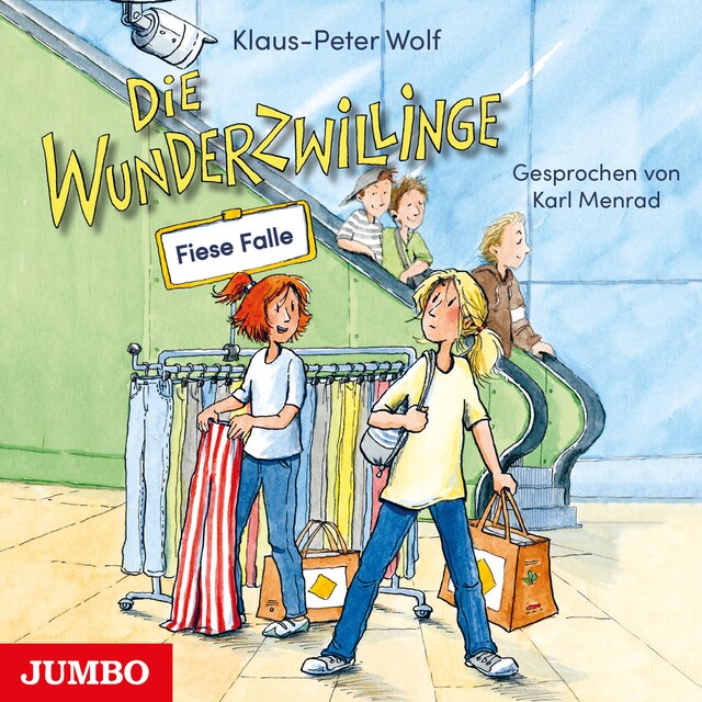 Book cover for Die Wunderzwillinge. Fiese Falle [Band 3]