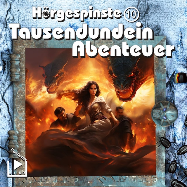 Book cover for Hörgespinste 10 - Tausendundein Abenteuer