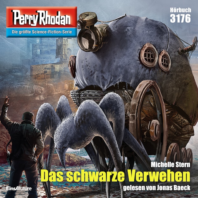 Boekomslag van Perry Rhodan 3176: Das schwarze Verwehen