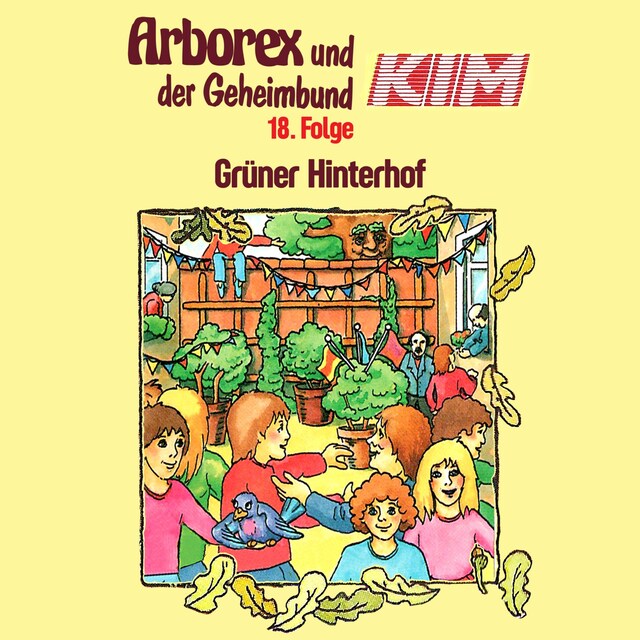 Buchcover für 18: Grüner Hinterhof