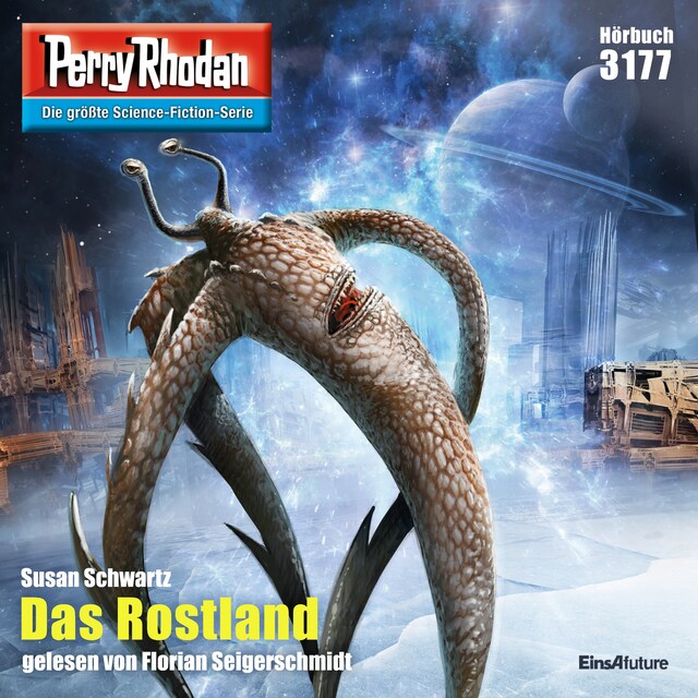 Boekomslag van Perry Rhodan 3177: Das Rostland