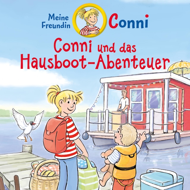 Buchcover für Conni und das Hausboot-Abenteuer