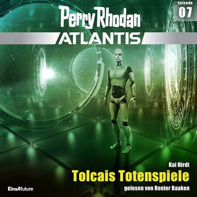 Book cover for Perry Rhodan Atlantis Episode 07: Tolcais Totenspiele