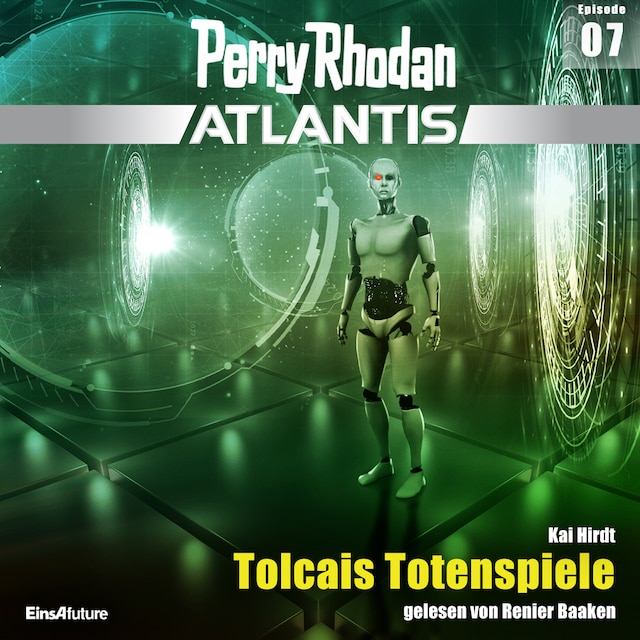 Book cover for Perry Rhodan Atlantis Episode 07: Tolcais Totenspiele