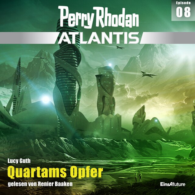 Book cover for Perry Rhodan Atlantis Episode 08: Quartams Opfer