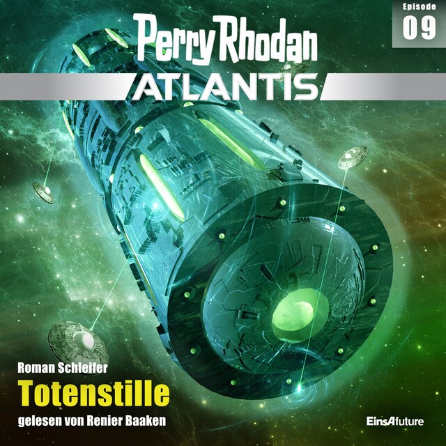 Book cover for Perry Rhodan Atlantis Episode 09: Totenstille