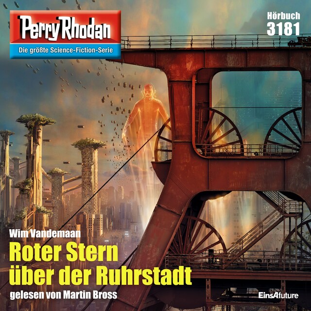 Okładka książki dla Perry Rhodan 3181: Roter Stern über der Ruhrstadt