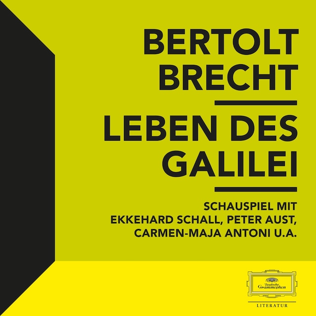 Kirjankansi teokselle Brecht: Leben des Galilei