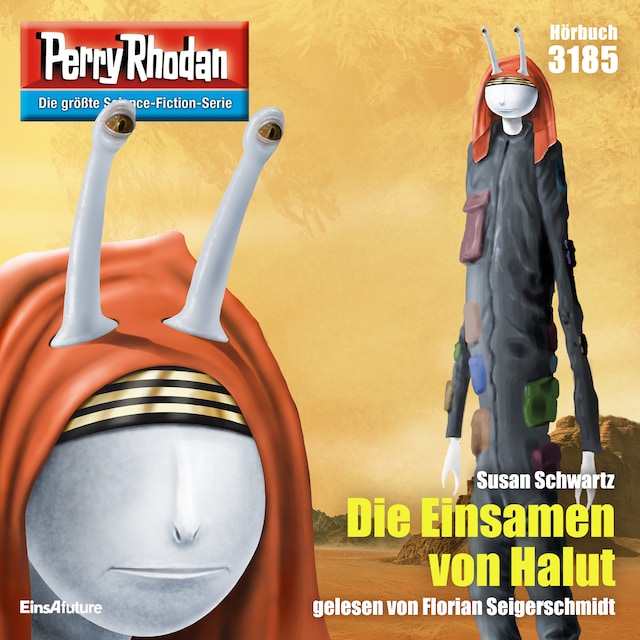 Book cover for Perry Rhodan 3185: Die Einsamen von Halut