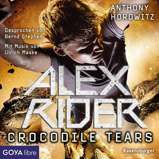 Book cover for Alex Rider. Crocodile Tears [Band 8]