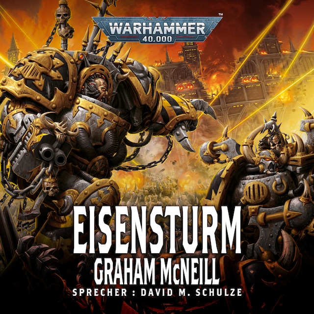 Book cover for Warhammer 40.000: Eisensturm