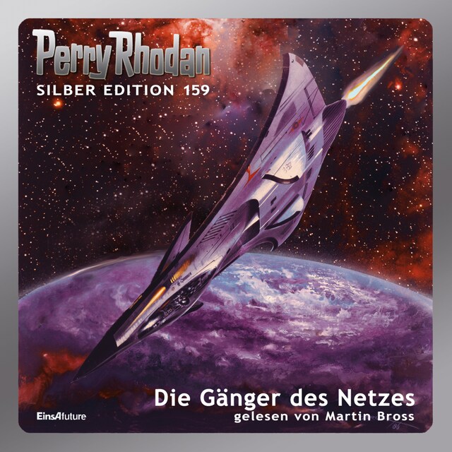 Book cover for Perry Rhodan Silber Edition 159: Die Gänger des Netzes