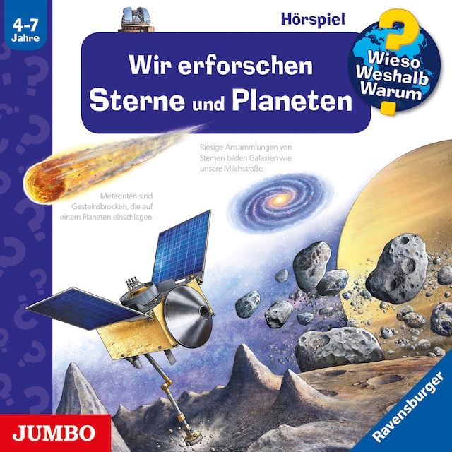 Copertina del libro per Wir erforschen Sterne und Planeten [Wieso? Weshalb? Warum? Folge 59]