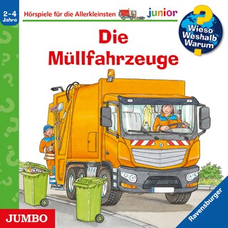Die Müllfahrzeuge (Wieso? Weshalb? Warum? JUNIOR, Folge 74) als Hörbuch