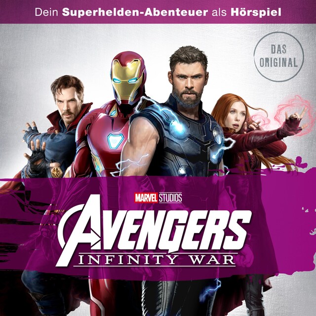 Book cover for Avengers: Infinity War (Dein Marvel Superhelden-Abenteuer als Hörspiel)