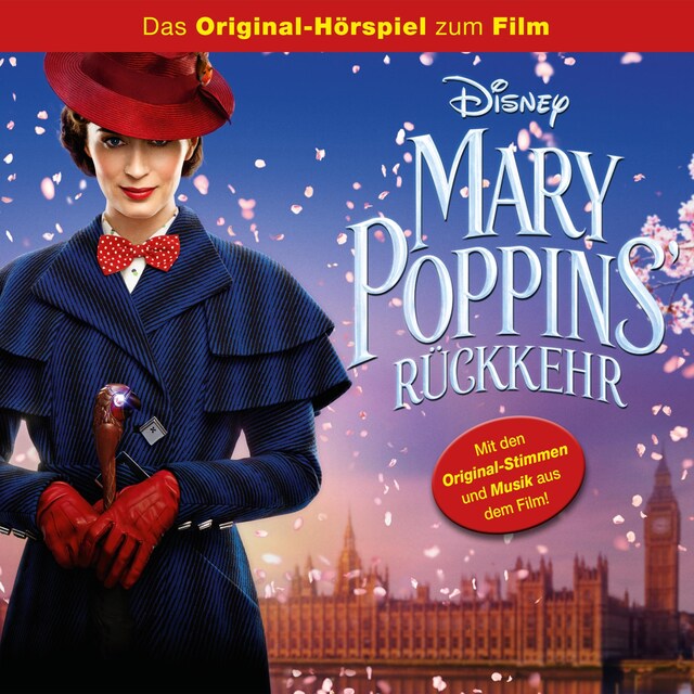 Buchcover für Mary Poppins' Rückkehr (Hörspiel zum Kinofilm)