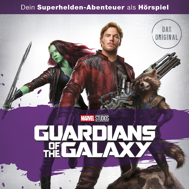 Buchcover für Guardians of the Galaxy (Hörspiel zum Marvel Film)