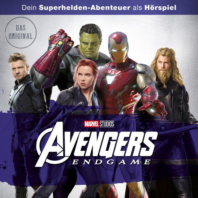 Book cover for Avengers: Endgame (Dein Marvel Superhelden-Abenteuer als Hörspiel)