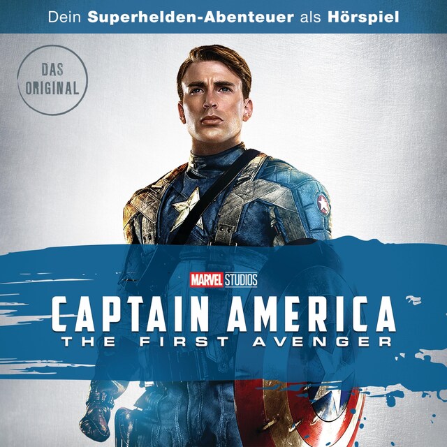 Buchcover für Captain America: The First Avenger (Hörspiel zum Marvel Film)