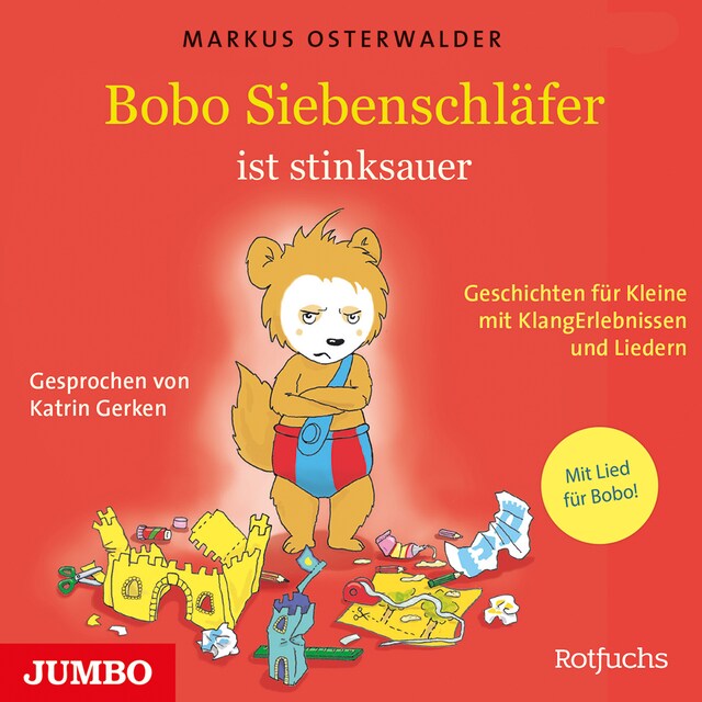 Kirjankansi teokselle Bobo Siebenschläfer ist stinksauer