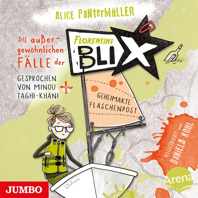 Okładka książki dla Die außergewöhnlichen Fälle der Florentine Blix. Geheimakte Flaschenpost [Band 2 (ungekürzt)]