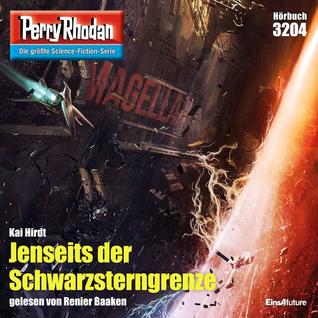 Book cover for Perry Rhodan 3204: Jenseits der Schwarzsterngrenze