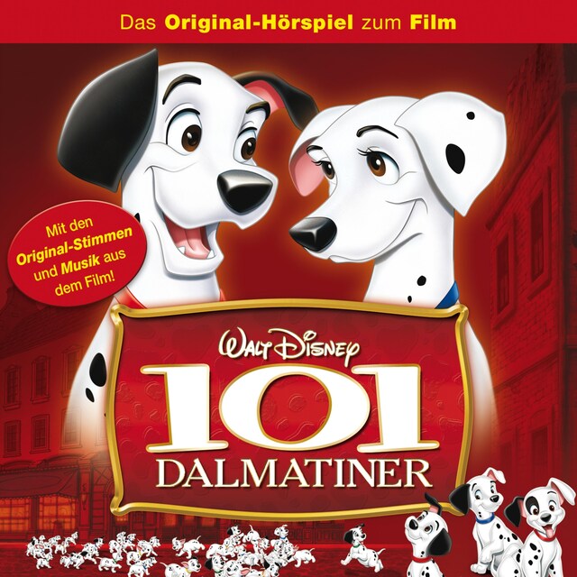 Buchcover für 101 Dalmatiner (Hörspiel zum Disney Film)