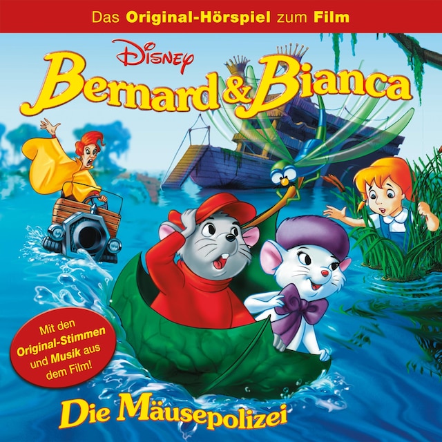 Buchcover für Bernard & Bianca - Die Mäusepolizei (Hörspiel zum Disney Film)