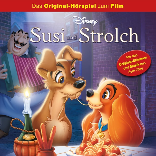 Buchcover für Susi und Strolch (Hörspiel zum Disney Film)