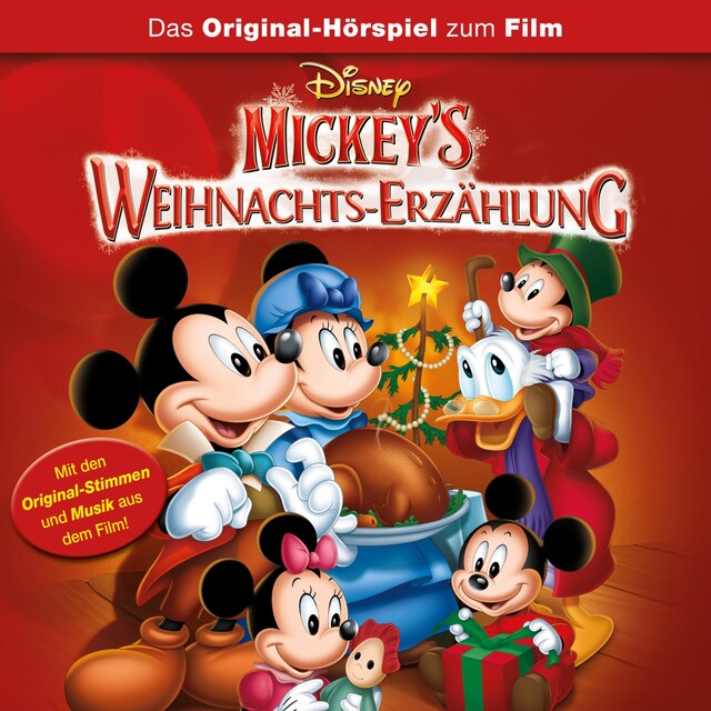 Buchcover für Mickey's Weihnachts-Erzählung (Hörspiel zum Disney Film)