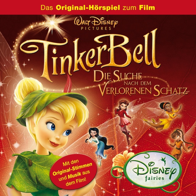 Buchcover für Tinker Bell - Die Suche nach dem verlorenen Schatz (Das Original-Hörspiel zum Disney Film)