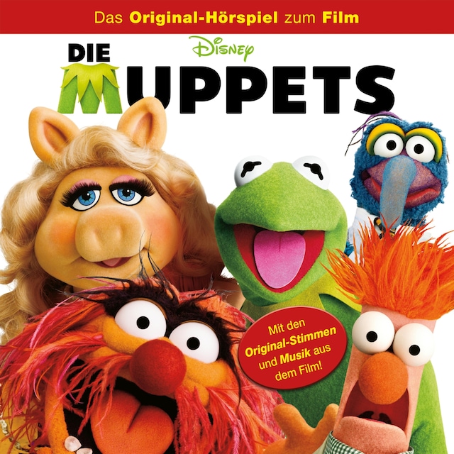 Buchcover für Die Muppets (Hörspiel zum Kinofilm)