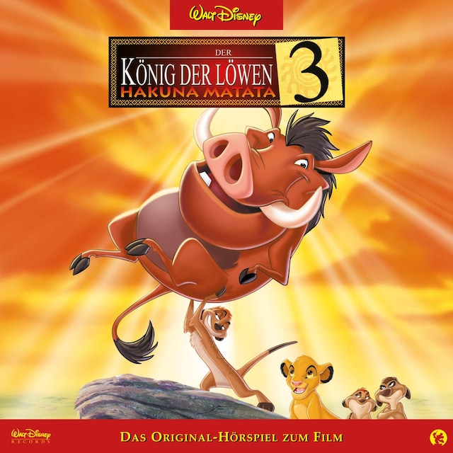 Buchcover für Der König der Löwen 3 - Hakuna Matata (Hörspiel zum Disney Film)