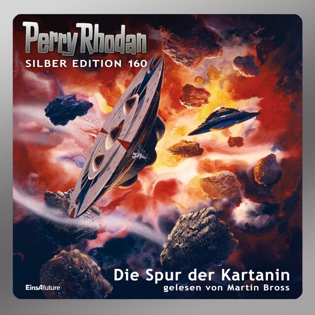 Book cover for Perry Rhodan Silber Edition 160: Die Spur der Kartanin