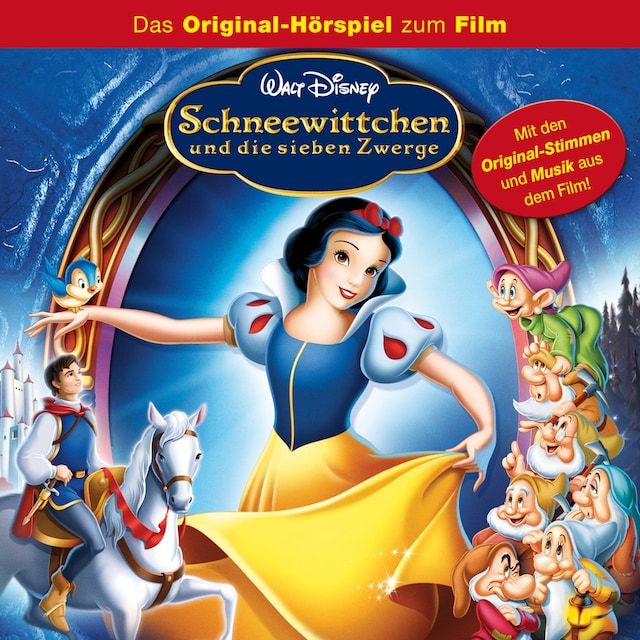 Buchcover für Schneewittchen und die sieben Zwerge (Hörspiel zum Disney Film)