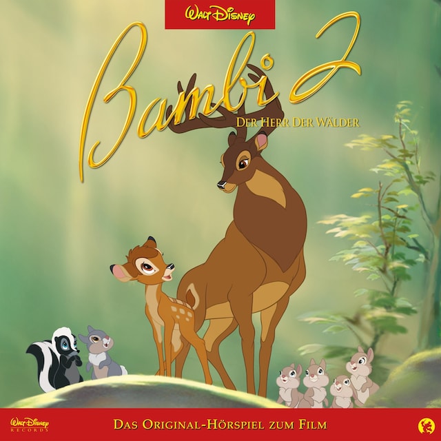 Buchcover für Bambi 2 - Der Herr der Wälder (Hörspiel zum Disney Film)