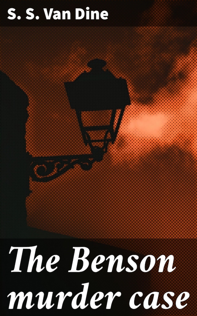 Book cover for The Benson murder case