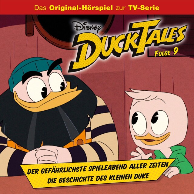 Buchcover für 09: Der gefährlichste Spieleabend aller Zeiten / Die Geschichte des kleinen Duke (Disney TV-Serie)