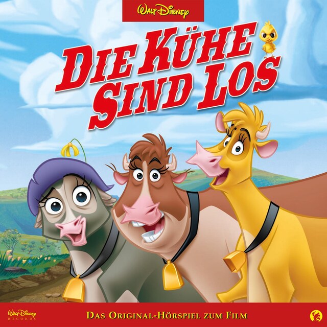 Buchcover für Die Kühe sind los (Hörspiel zum Disney Film)