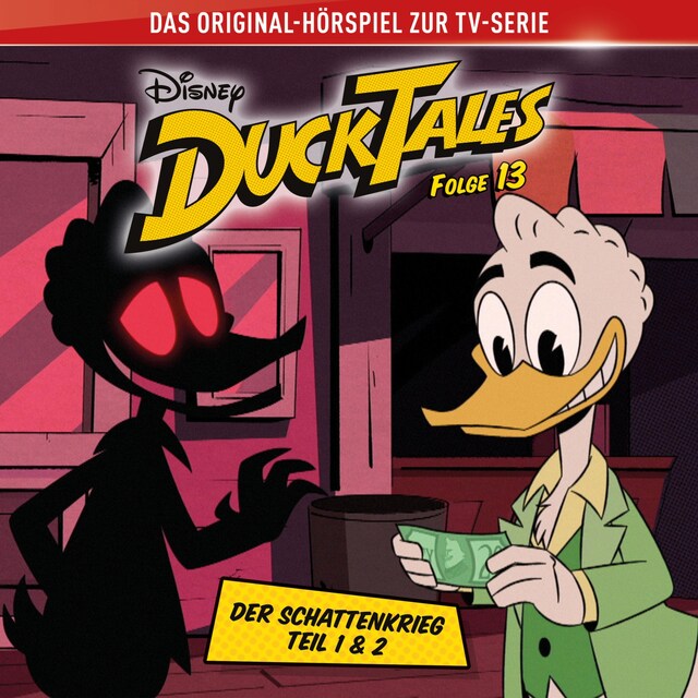 Buchcover für 13: Der Schattenkrieg (Teil 1 & 2) (Hörspiel zur Disney TV-Serie)