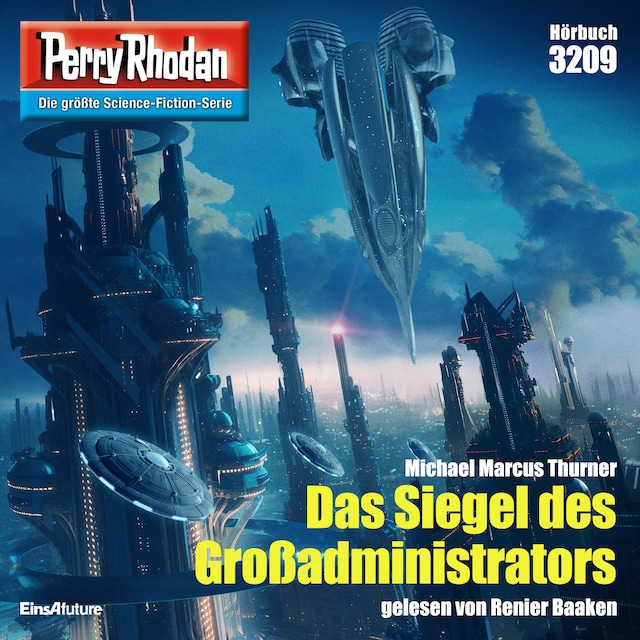 Book cover for Perry Rhodan 3209: Das Siegel des Großadministrators
