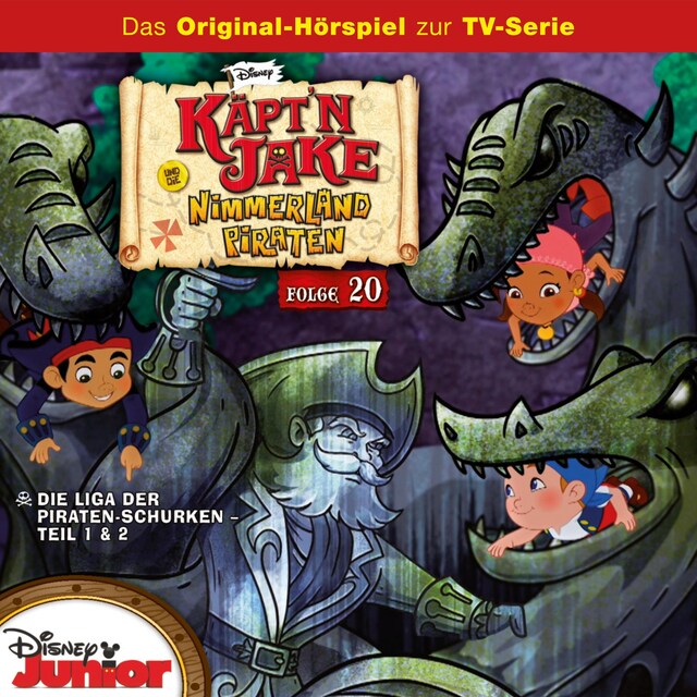 Buchcover für 20: Die Liga der Piraten-Schurken (Teil 1 & 2) (Disney TV-Serie)