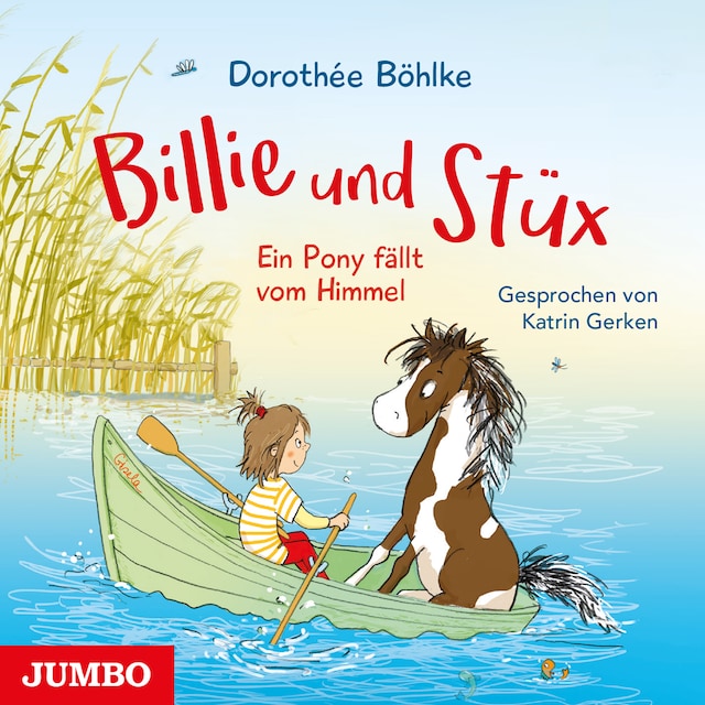 Book cover for Billie und Stüx. Ein Pony fällt vom Himmel
