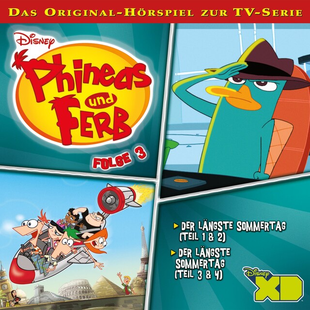 Buchcover für 03: Der längste Sommertag (Teil 1 & 2) (Hörspiel zur Disney TV-Serie)