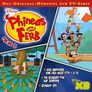 02: Das Ungeheuer von Loch Nase (Teil 1 & 2) / Ein Schnabeltier auf Abwegen / Schnapp sie! (Hörspiel zur Disney TV-Serie) als Hörbuch
