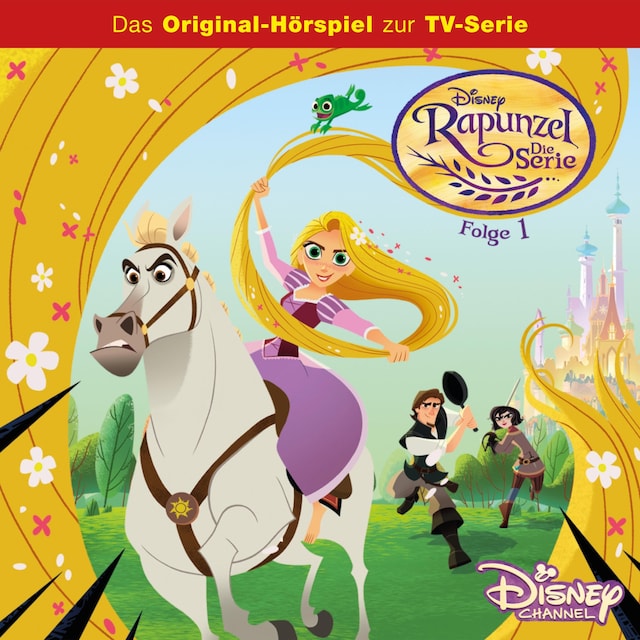 Buchcover für 01: Zum Haare raufen / Rapunzels Feind (Hörspiel zur Disney TV-Serie)