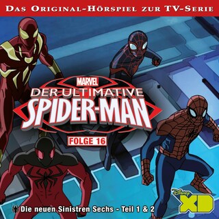 16: Die neuen Sinistren Sechs (Teil 1 & 2) (Hörspiel zur Marvel TV-Serie) als Hörbuch