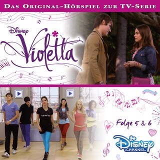 Violetta: Folge 05 & 06 (Hörspiel zur Disney TV-Serie) als Hörbuch