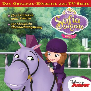 01: Eine Prinzessin unter Prinzen / Die königliche Übernachtungsparty (Hörspiel zur Disney TV-Serie) als Hörbuch